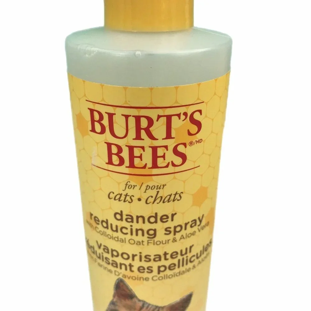 Burt'S Bees Cat Dander Reducing Spray Colloidal Oat Flour & Aloe Vera (2)